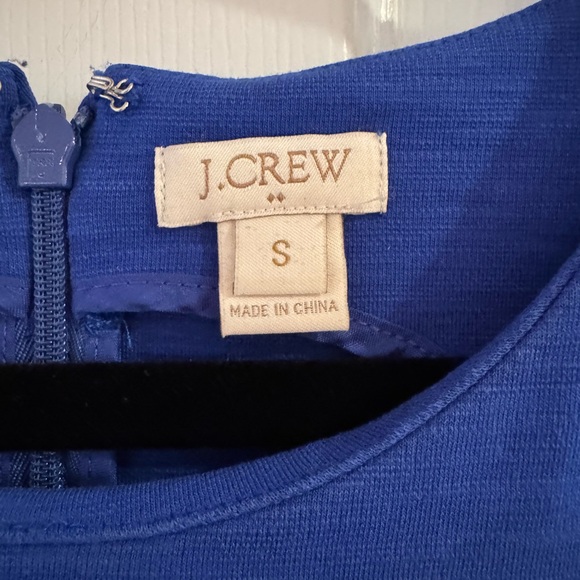 J. Crew Blue Sleeveless Dress - Picture 2 of 6